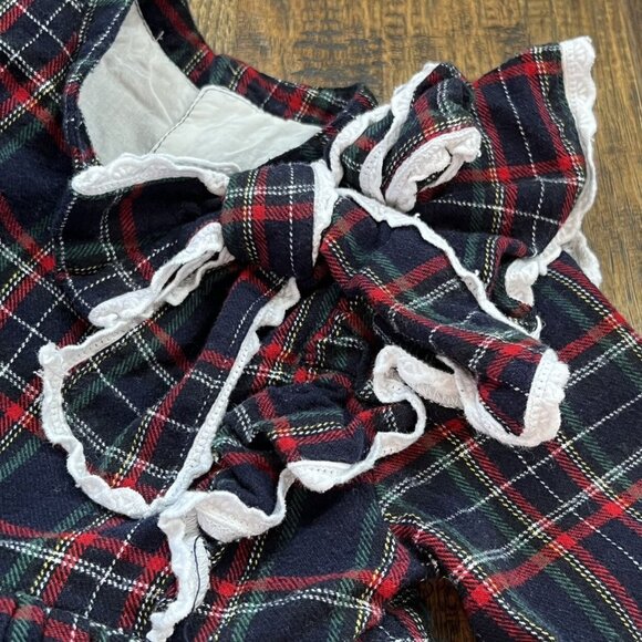 Wears Pink/The Paper Doll Clothing Holiday Tartan Plaid Dress Sz 5 - Picture 6 of 15